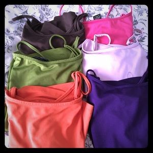Cami tops bundled several colors